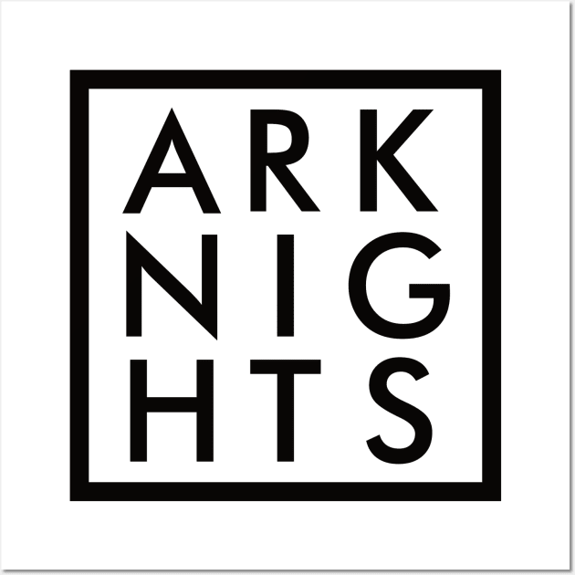 Arknights Square Logo Wall Art by Trudos